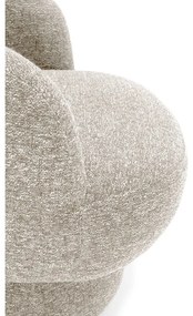 Fotoliu bej pivotant Dali – MOME