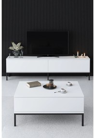 Masă TV/Dulap Vibubi 2 (negru + alb) . 1095389