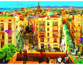 PUZZLE CINA IN VALENCIA, 1500 PIESE - RAVENSBURGER (RVSPA17192)