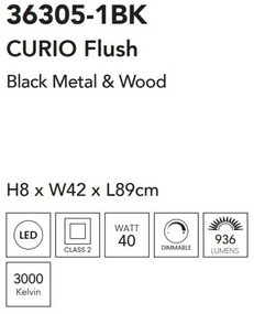 Lustra aplicata LED design ambiental Curio