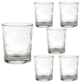 Set 6 pahare de 155 ml din sticla, Cesiro