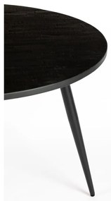 Masă de dining rotundă lemn masiv de tec ø 110 cm Mo – White Label