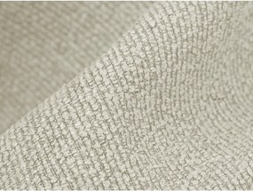 Canapea bej cu tapițerie din țesătură bouclé 255 cm Aloha – Makamii