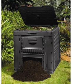 Coș pentru compost negru 470 l – Keter