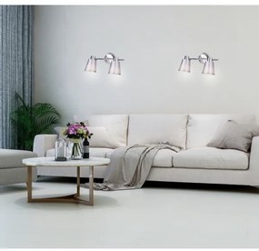 Aplică perete PIN 2xE14/40W/230V