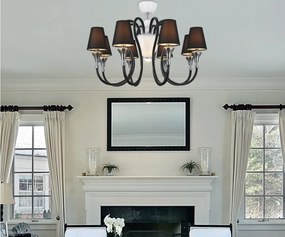 Candelabru design elegant cu 8 brate CHANDELIER