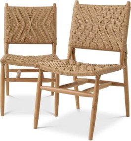 Set de 2 scaune pentru exterior, design LUX, Laroc