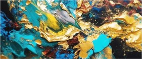 Tablou - Pictură în ulei texturată (120x50 cm)