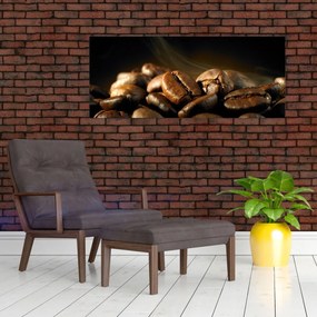 Tablou - Boabe de cafea (120x50 cm)