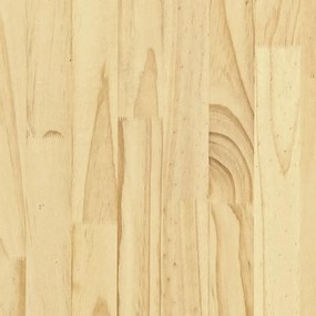 Cadru de pat UK Small Single, 75x190 cm, lemn masiv pin Maro, 75 x 190 cm