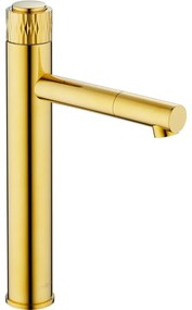 Mexen Diamond baterie de chiuvetă înaltă, aurie - 71510-50