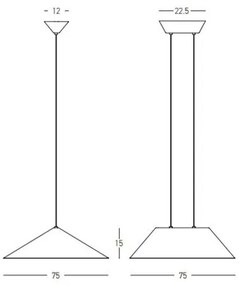 Lustra LED suspendata moderna ACOUSTIC gri