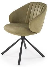 Scaun rotativ K533 stofa olive