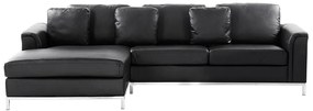 Colțar din piele Oulu (negru) (S) . 1008858