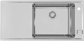 Chiuveta inox Alveus Stricto 30 Satin 98x48 cm dreapta