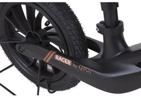 QPlay - Trotinetă RACER AIR negru/maro