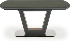 Masa extensibila BILOTTI, gri antracit/nuc, 160/200x90x76 cm
