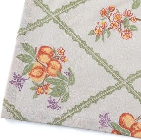Față de masă centrală cu imprimeu VINTAGE HARVEST 85 x 85 cm