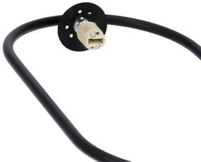 Lustră pe cablu CORDEL 1xG9/28W/230V neagră