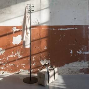 Cuier negru din metal 35x178 cm Pull – Spinder Design