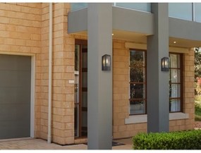 Aplică de exterior cu senzor GUNDULA 1xE27/60W/230V IP44 Globo 31980S