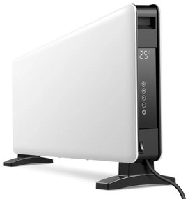 Convector Oliver Voltz OV51974C, 2000W, 4 trepte, Timer, LED display, Wi-Fi, TUYA Smart APP, Alb