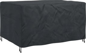 vidaXL Husă pentru mobilă Simplu Negru 180 x 120 x 74 cm 600D