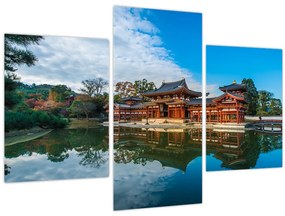 Tablou - Templul Byodo-in, Japonia (90x60 cm)