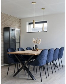 Lampă suspendată Paris, cupru, cablu textil 120 cm