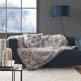 Pernă decorativă din blană artificială 45x45 cm Antartic – douceur d'intérieur