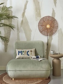 Aplica de perete eco din ratan Zanzibar flat 55cm L, nat
