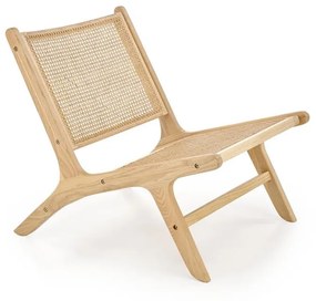 Fotoliu Foden 2 natur/natur - H74 cm