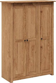 vidaXL Șifonier cu 3 uși, 118 x 50 x 171,5 cm, pin gama Panama