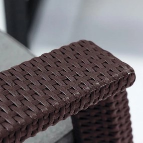 Set mobilier de grădină Corfu relax duo maro
