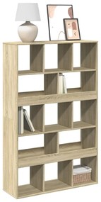vidaXL Bibliotecă, stejar sonoma, 100x33x156,5 cm, lemn prelucrat