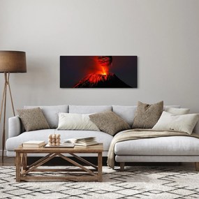 Tablou cu vulcan (120x50 cm)