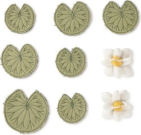 Covor de joacă pentru copii gri deschis din bumbac 130x170 cm Swan Lake – Lorena Canals