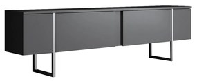 Mobilier living Luna set (antracit + Argintiu) . 1102304