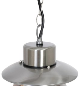 Lampă suspendată industrială din oțel IP44 - Shell