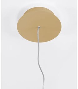 Lustră LED pe cablu RIO LED/30W/230V CRI90 3000K d. 55 cm auriu Thoro TH.216