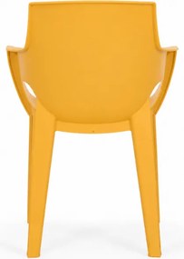 Scaun bucatarie pentru gradina HARTMAN IVY, galben