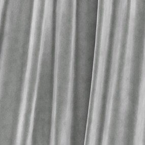 Pat boxspring gri deschis cu spațiu de depozitare 160x200 cm Bergamo – Maison de Rêve