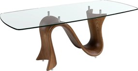 Masa dining design LUX Walnut 220x100cm