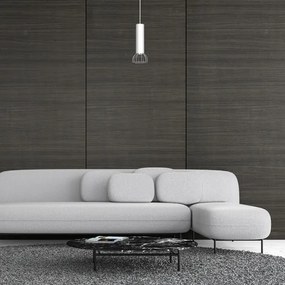 Lustră pe cablu DANTE 1xGU10/25W/230V albă/crom lucios