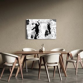 Tablou - Artă stradală - zarvă (90x60 cm)