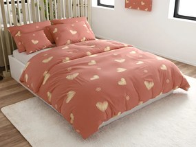 Lenjerie de pat din microfibra ORANGE HEART, roz Dimensiune lenjerie de pat: 70 x 90 cm | 140 x 200 cm