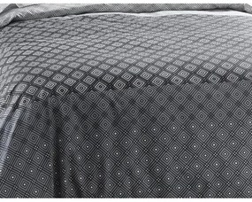 Lenjerie de pat din bumbac BedTex Gincer gri , 140x 200 cm, 70 x 90 cm