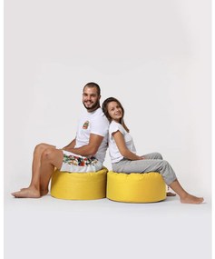 Fotoliu puf Rapeto (Galben). 1101761