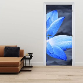 Fototapet pentru ușă - floare în prim plan (95x205cm)