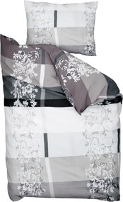 Lenjerie de pat din bumbac Luxury, gri